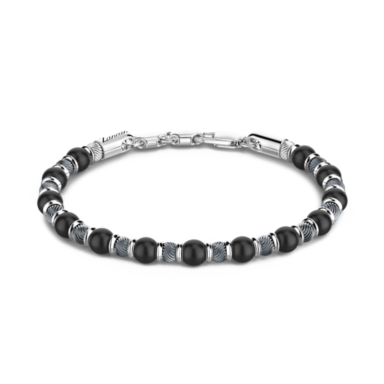 Zancan Bracelet Argent Onyx