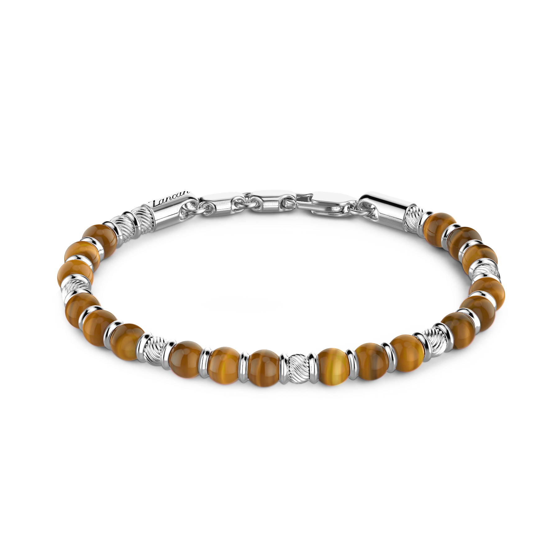 Bracelet Argent Oeil de tigre