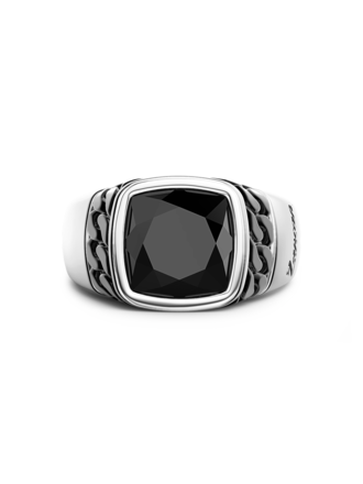 Zancan Bague Argent Onyx gr 10.75 Zancan Bague Argent Onyx gr 10.75