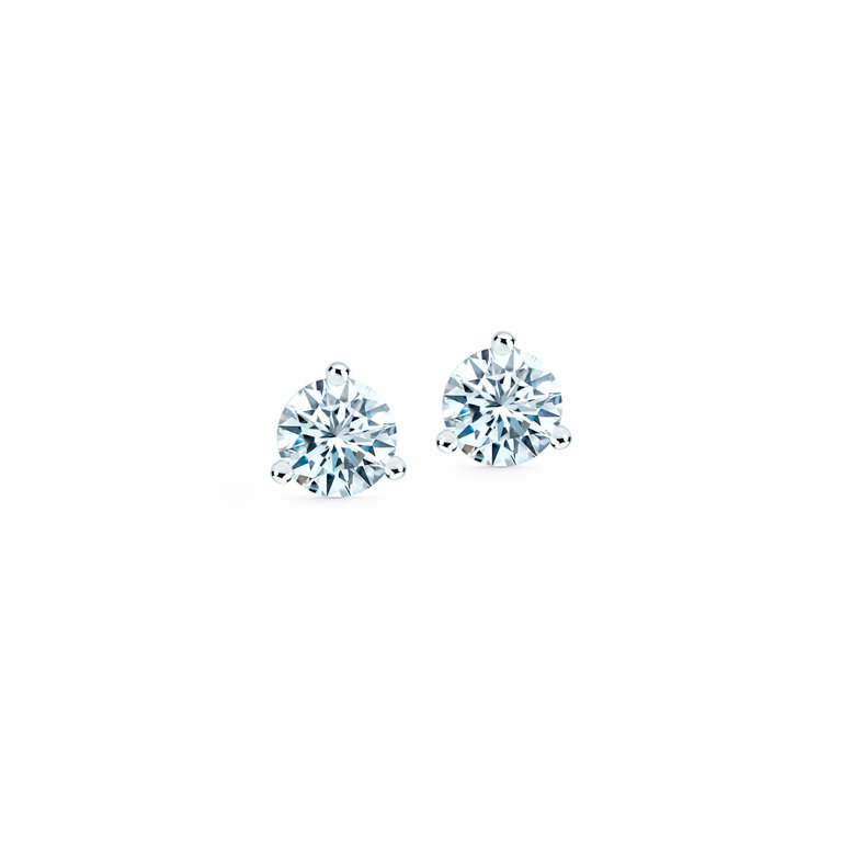 Joaillerie St-Onge Boucles d'oreilles 2=0.63ct SI1-H