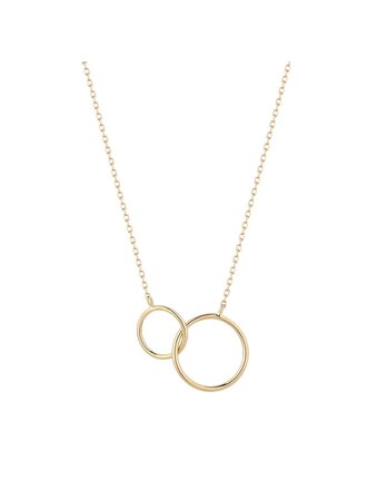 Aurelie Gi HELEN | Collier à Cercles Entrelacés