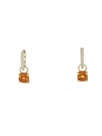 Penelope Boucles d'oreillesU D'OREILLES 18K JN SAPHIR ORANGE D.08 Penelope Boucles d'oreillesU D'OREILLES 18K JN SAPHIR ORANGE D.08