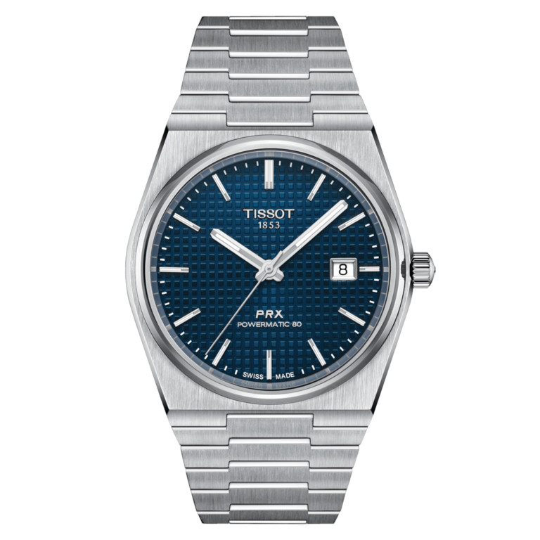 Tissot Montre PRX Powermatic 80 bleu