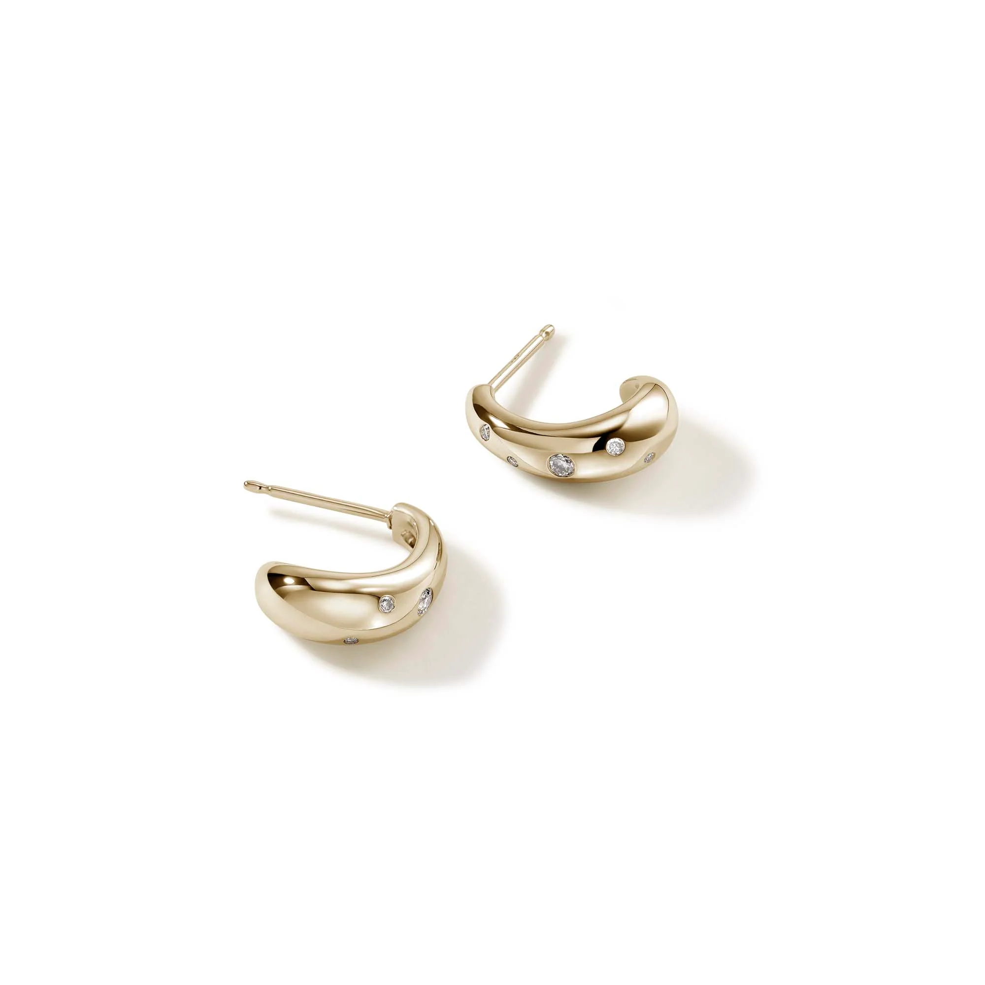 Boucles d'oreilles Surf 14kj dia 0.12ct