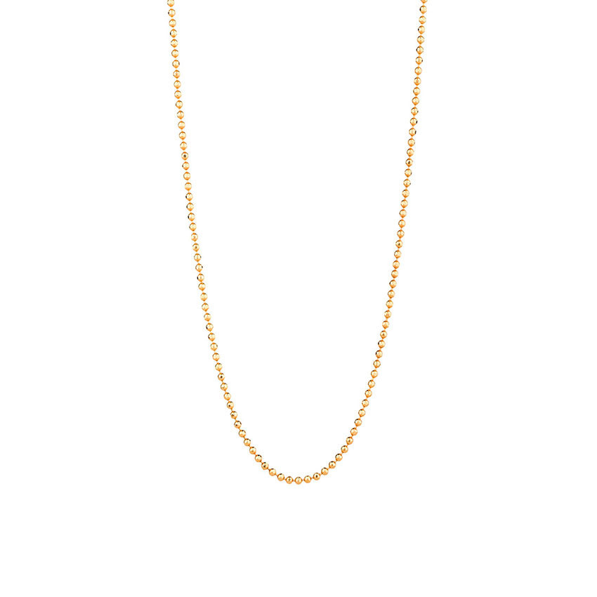 Chaine Boucles d'oreillesule diamant 43cm