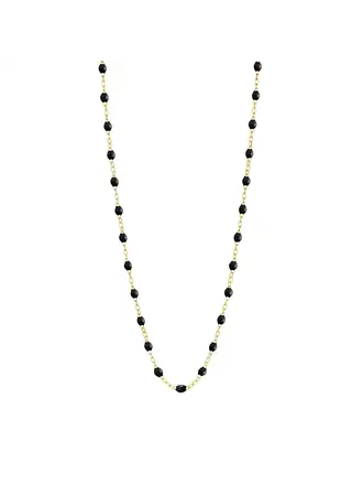Gigi Clozeau Collier 18KB Résine Noir Gigi Clozeau Collier 18KB Résine Noir