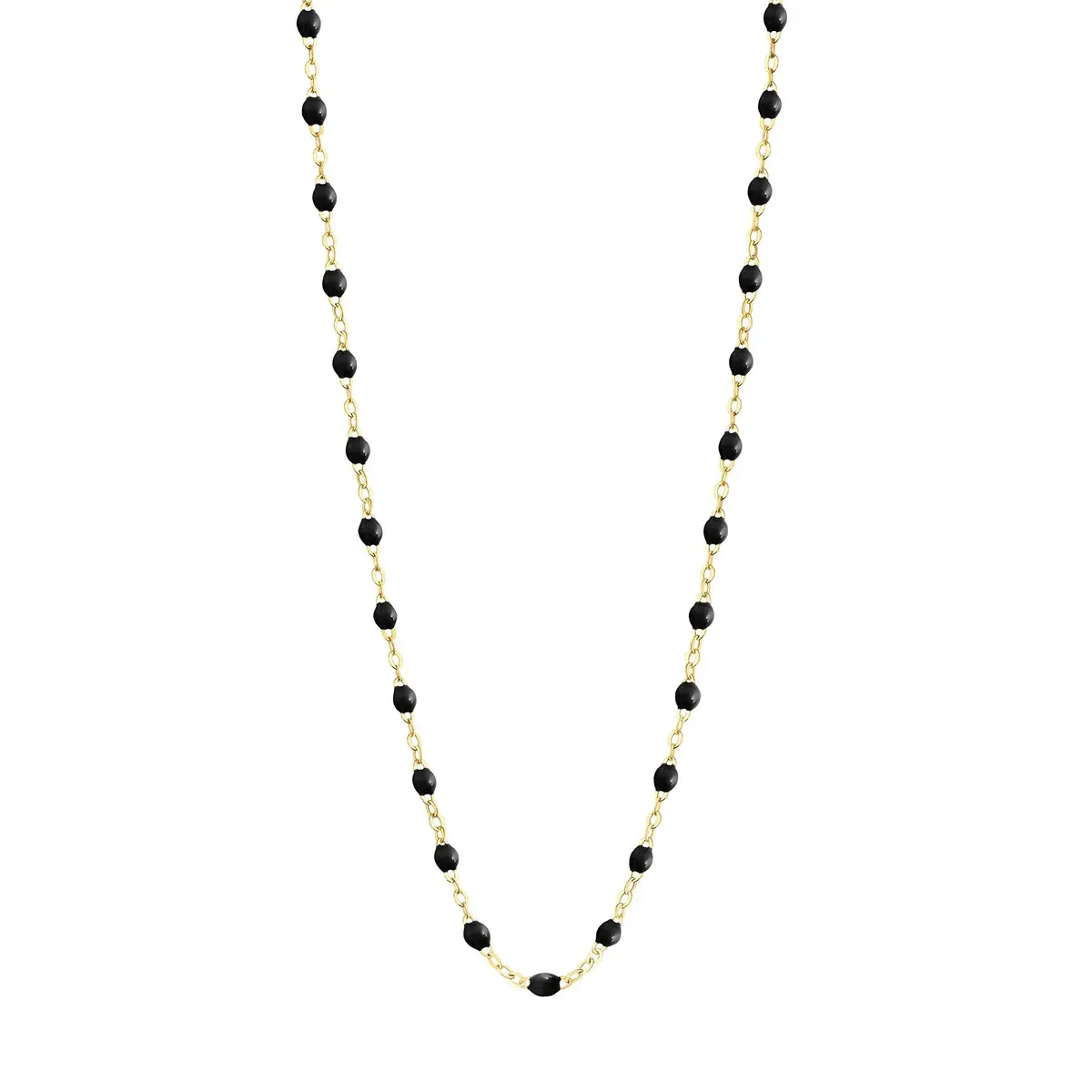 Gigi Clozeau Collier 18KB Résine Noir