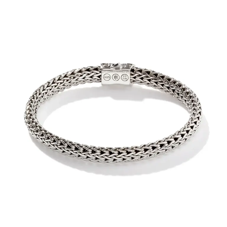 John Hardy Bracelet Classic Chain en argent et or 18k