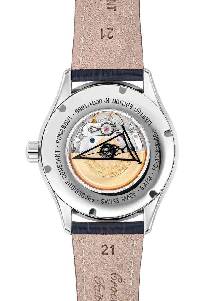 Frederique Constant Runabout auto. bleu cuir