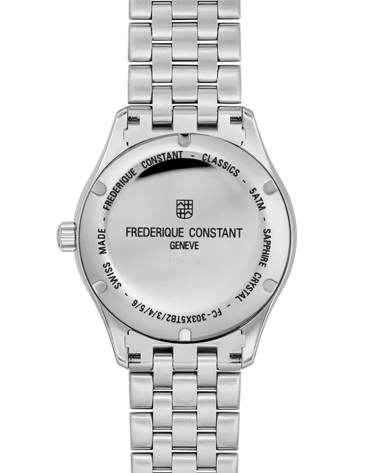 Frederique Constant Classics Indexe Auto Acier fond vert