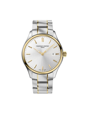 Frederique Constant Montre FC Classic Acier 2 tons Frederique Constant Montre FC Classic Acier 2 tons