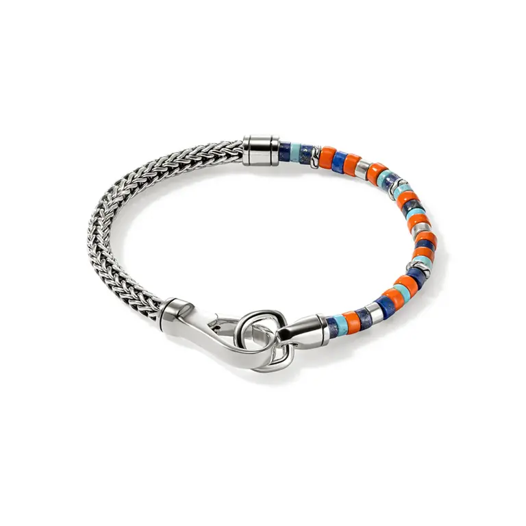 John Hardy Heishi arg brac multi pierre