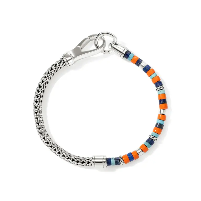John Hardy Heishi arg brac multi pierre