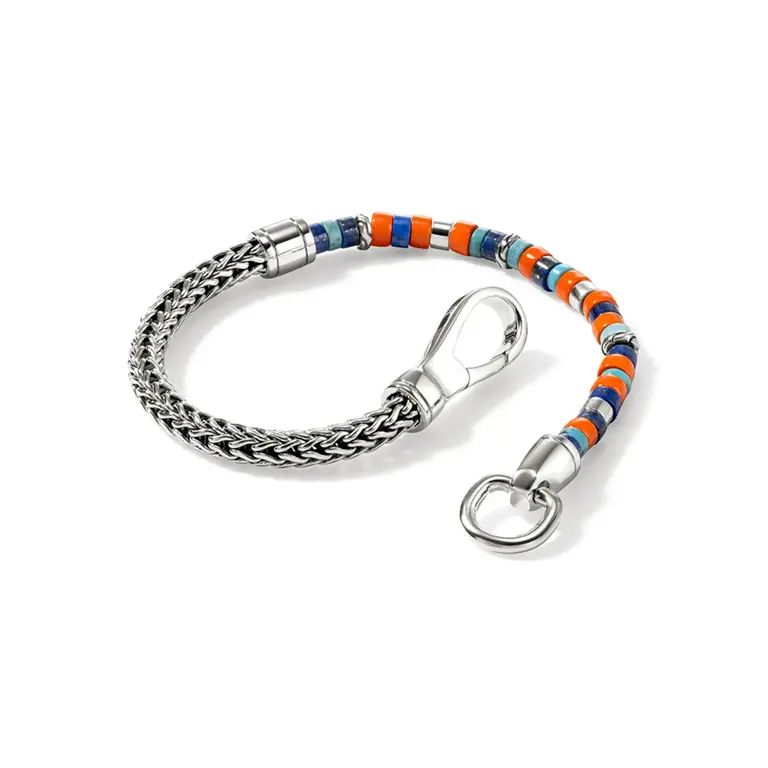John Hardy Heishi arg brac multi pierre