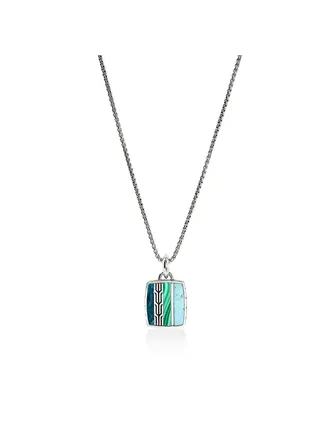 John Hardy Collier Turquoise Malachite Chrysocolla John Hardy Collier Turquoise Malachite Chrysocolla