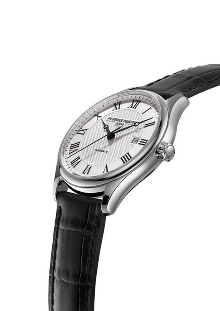 Frederique Constant FC Classique auto cuir noir romain date