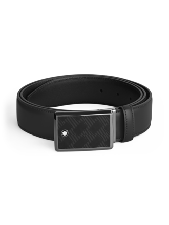 MONTBLANC Ceinture Extreme 3.0 cuir noir MONTBLANC Ceinture Extreme 3.0 cuir noir