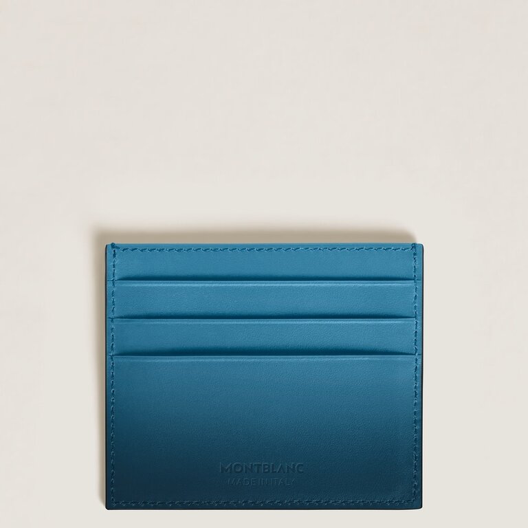 MONTBLANC Porte cartes 6cc Sfumato bleu