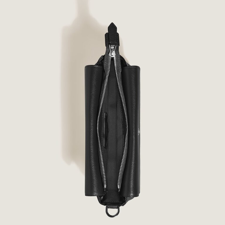 MONTBLANC Sac messager Sartorial 3 compartiments noir