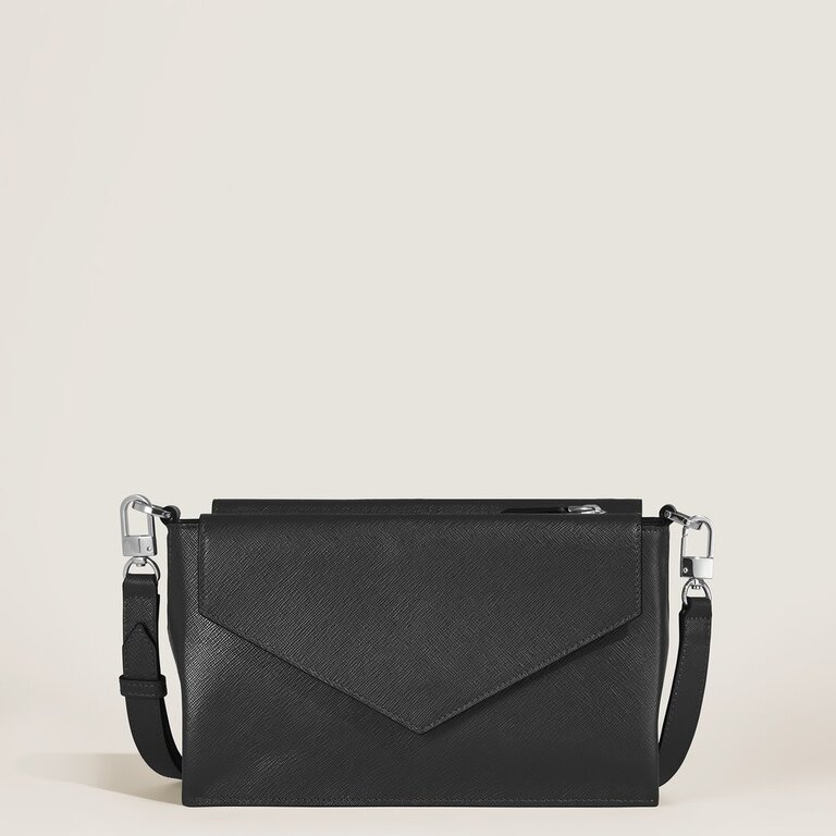 MONTBLANC Sac messager Sartorial 3 compartiments noir