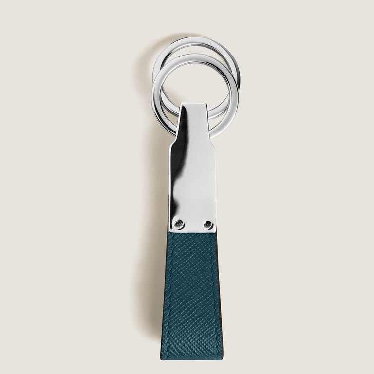 MONTBLANC Porte Clés Satorial  Bleu Pétrole
