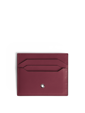MONTBLANC Porte cartes Meisterstuck 6CC Cassis MONTBLANC Porte cartes Meisterstuck 6CC Cassis