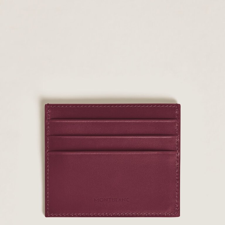 MONTBLANC Porte cartes Meisterstuck 6CC Cassis