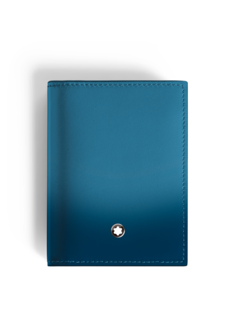 MONTBLANC Porte Cartes 4cc Sfumato Fumé Bleu MONTBLANC Porte Cartes 4cc Sfumato Fumé Bleu