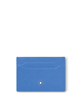 MONTBLANC MB Porte cartes 5CC Bleu Pale MONTBLANC MB Porte cartes 5CC Bleu Pale