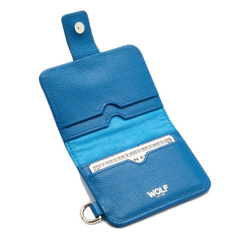 Wolf 1834 Porte carte Mimi  Marine