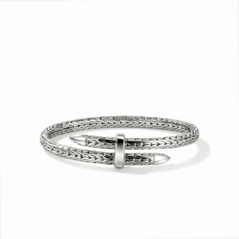 John Hardy Bracelet argent Croisé Flex