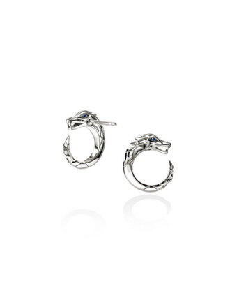 John Hardy BO arg saphir bleu Naga