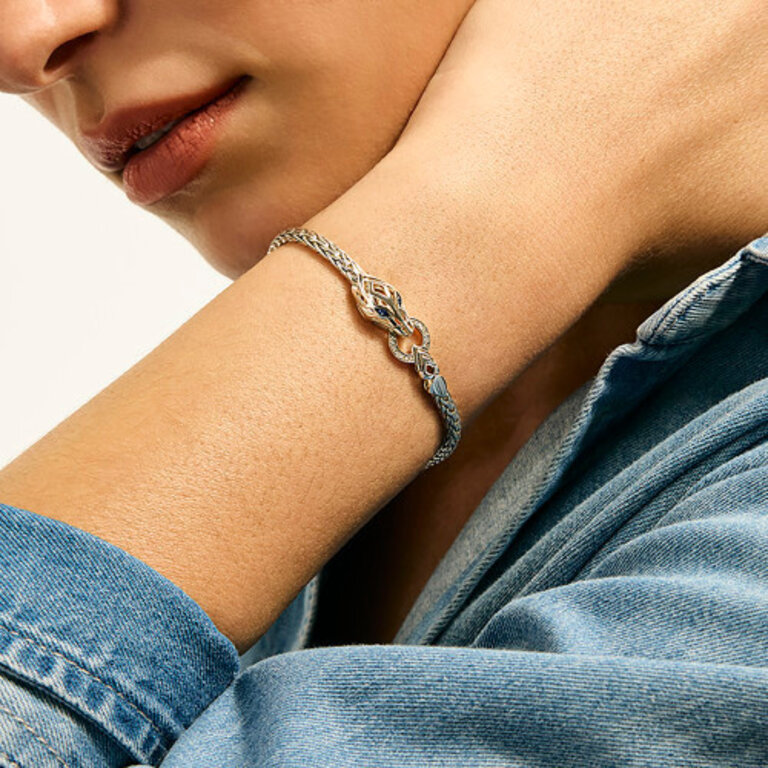 John Hardy Brac arg diamant Naga M