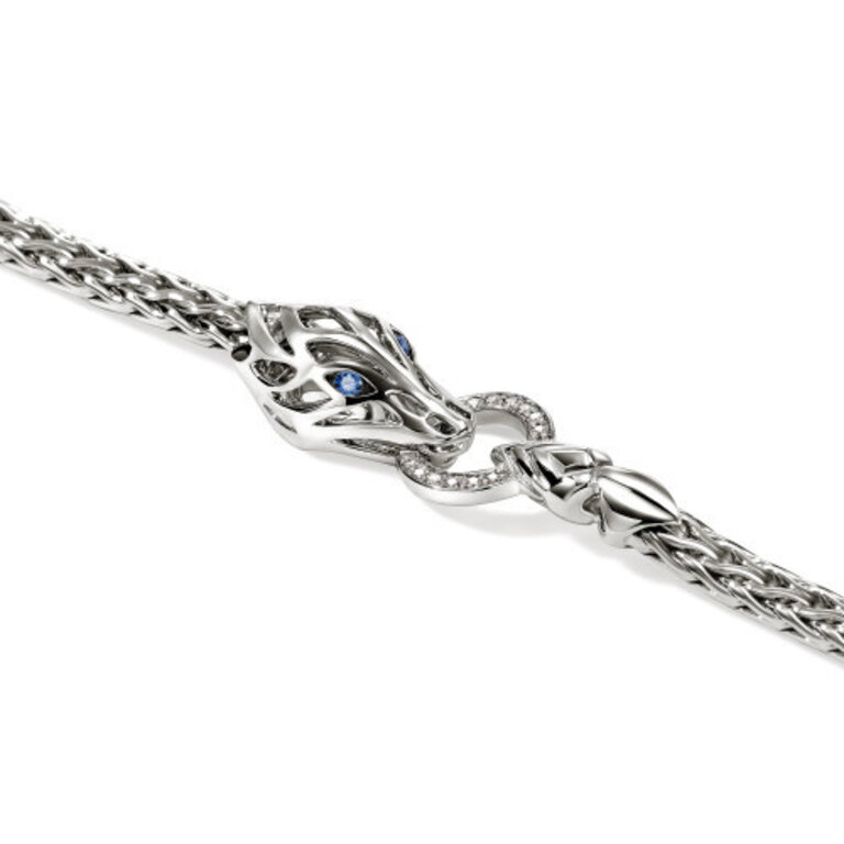 John Hardy Bracelet argent diamant Naga M