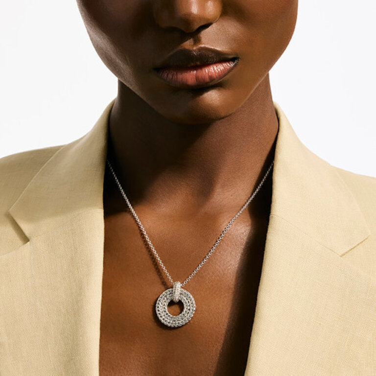 John Hardy Collier ICON argent pavé diamants 0.21ct