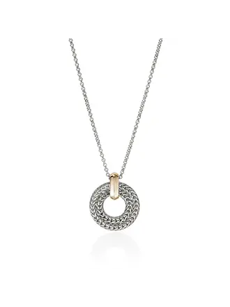 John Hardy Collier ICON argent & Or 14K