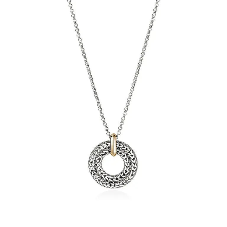 John Hardy Collier ICON argent & Or 14K