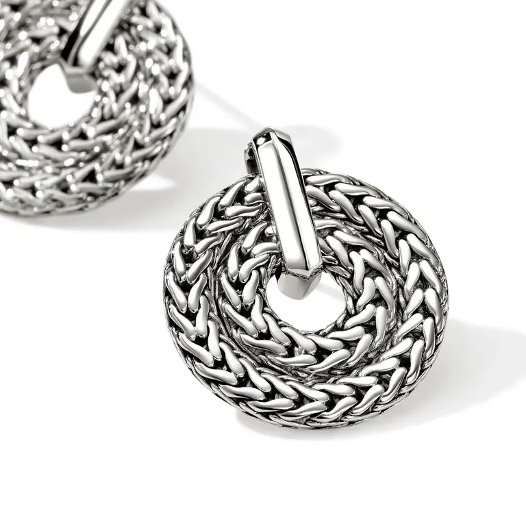 John Hardy Boucles d'oreilles Argent ICON