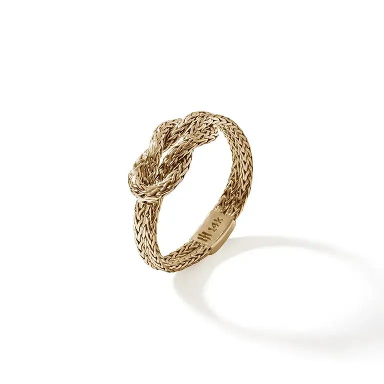 John Hardy Bague Love Knot Or 14K