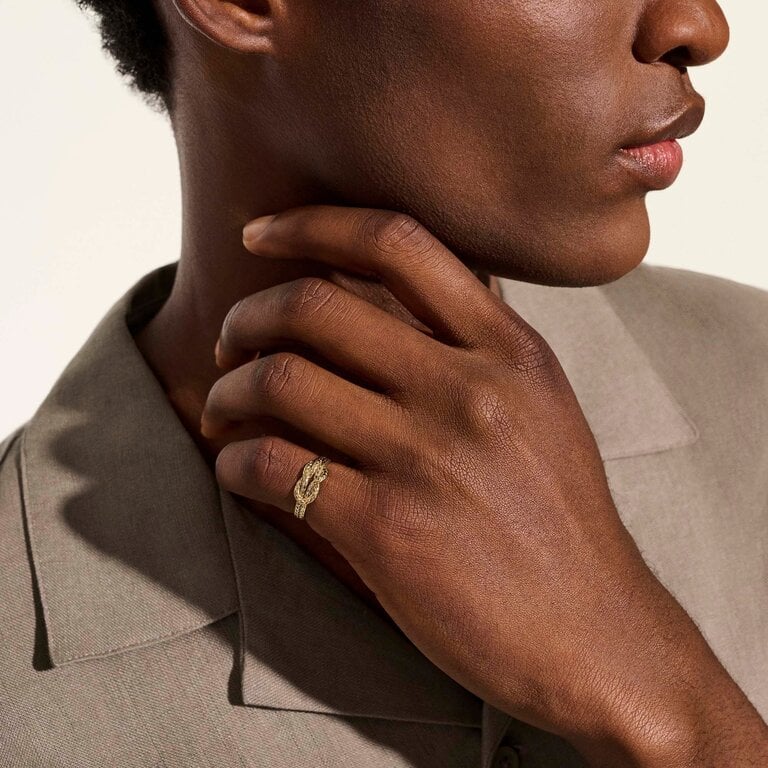 John Hardy Bague Love Knot Or 14K