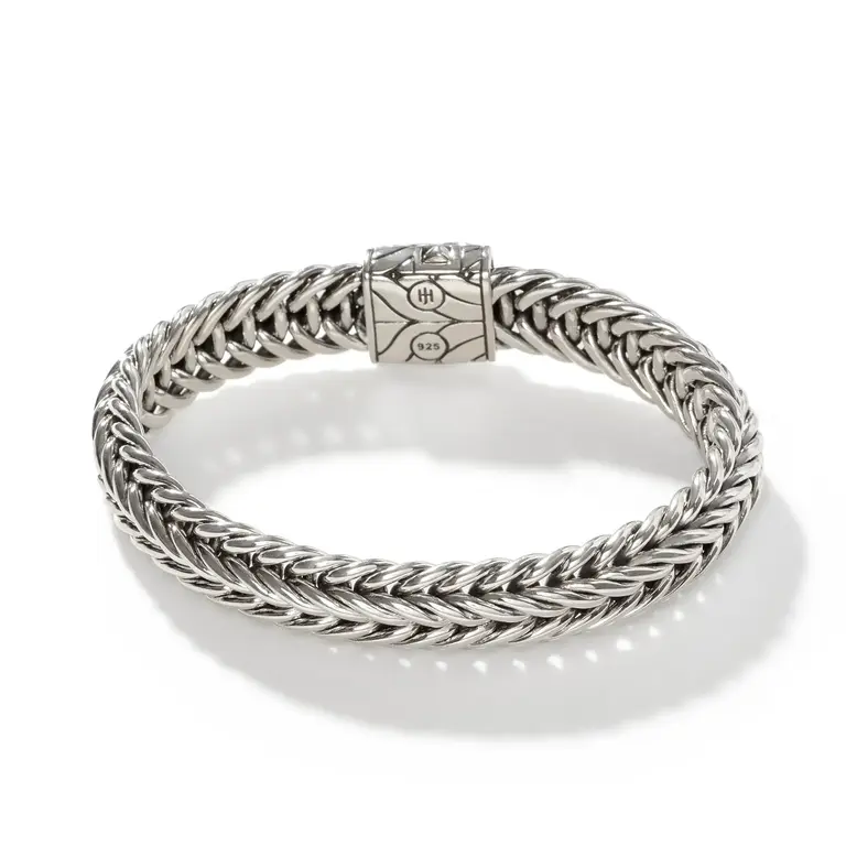 John Hardy Bracelet Icon Chevron Argent Sterling 12 mm