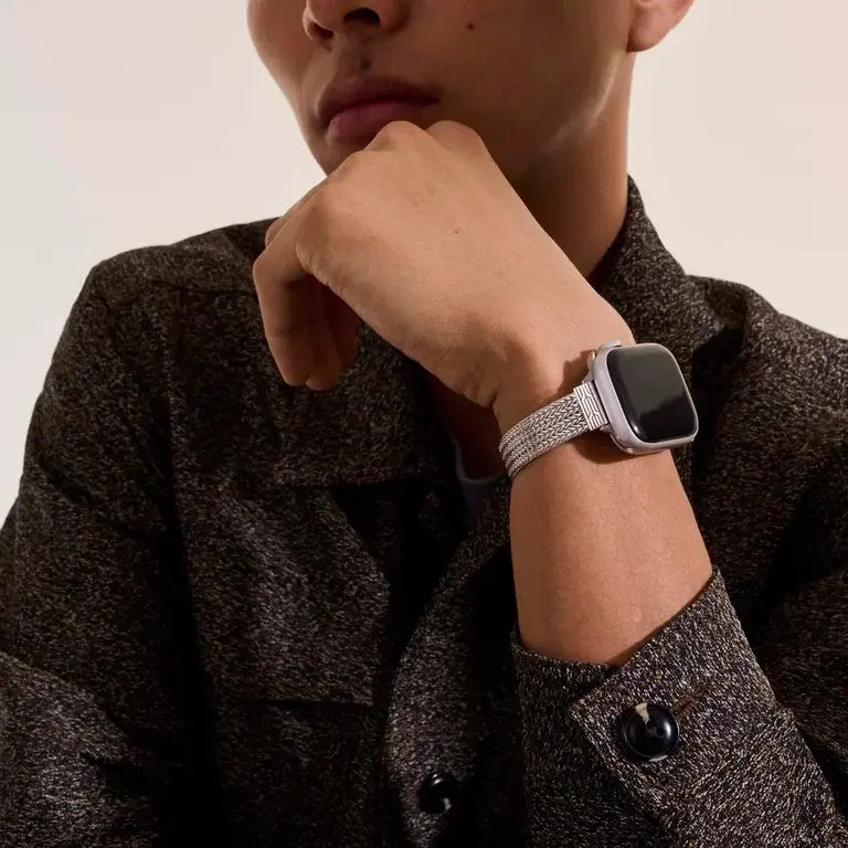 John Hardy Bracelet Argent 12mm pour montre Apple