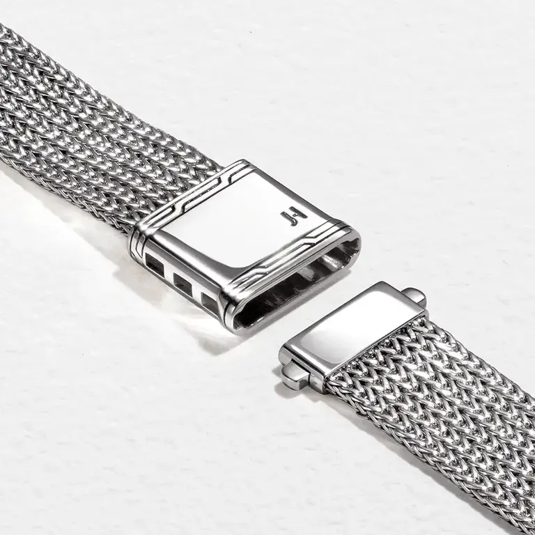 John Hardy Bracelet argent 18mm pour montre Apple 40-45mm