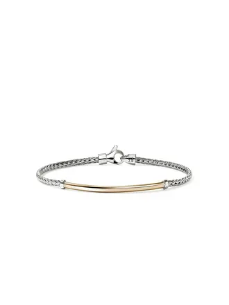 John Hardy Bracelet Essentials Or 14K et Argent