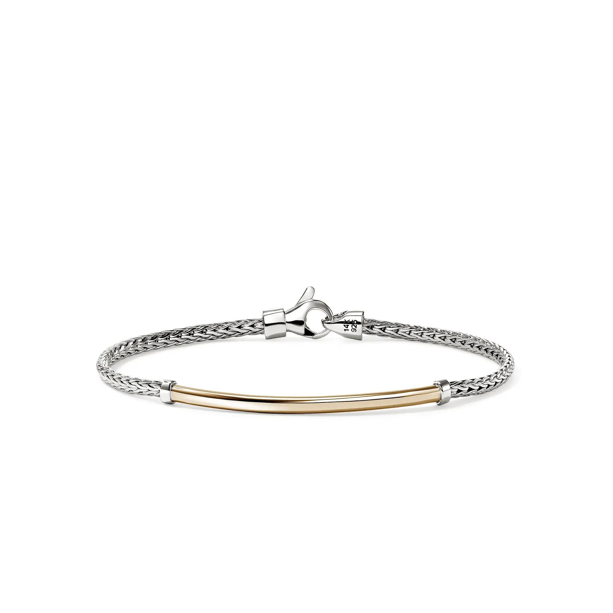 Brac Essentials 14K et Arg.