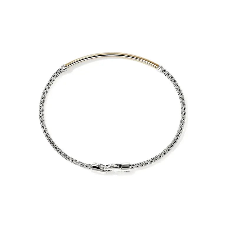 John Hardy Bracelet Essentials Or 14K et Argent