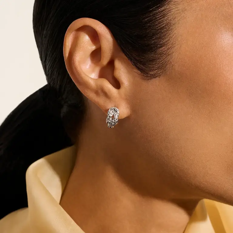 John Hardy Anneaux Love Knot Argent