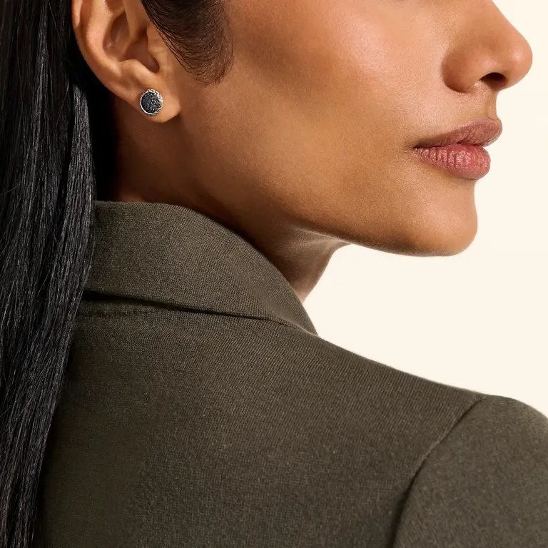 John Hardy BO Argent JH Essential Saphirs Noirs