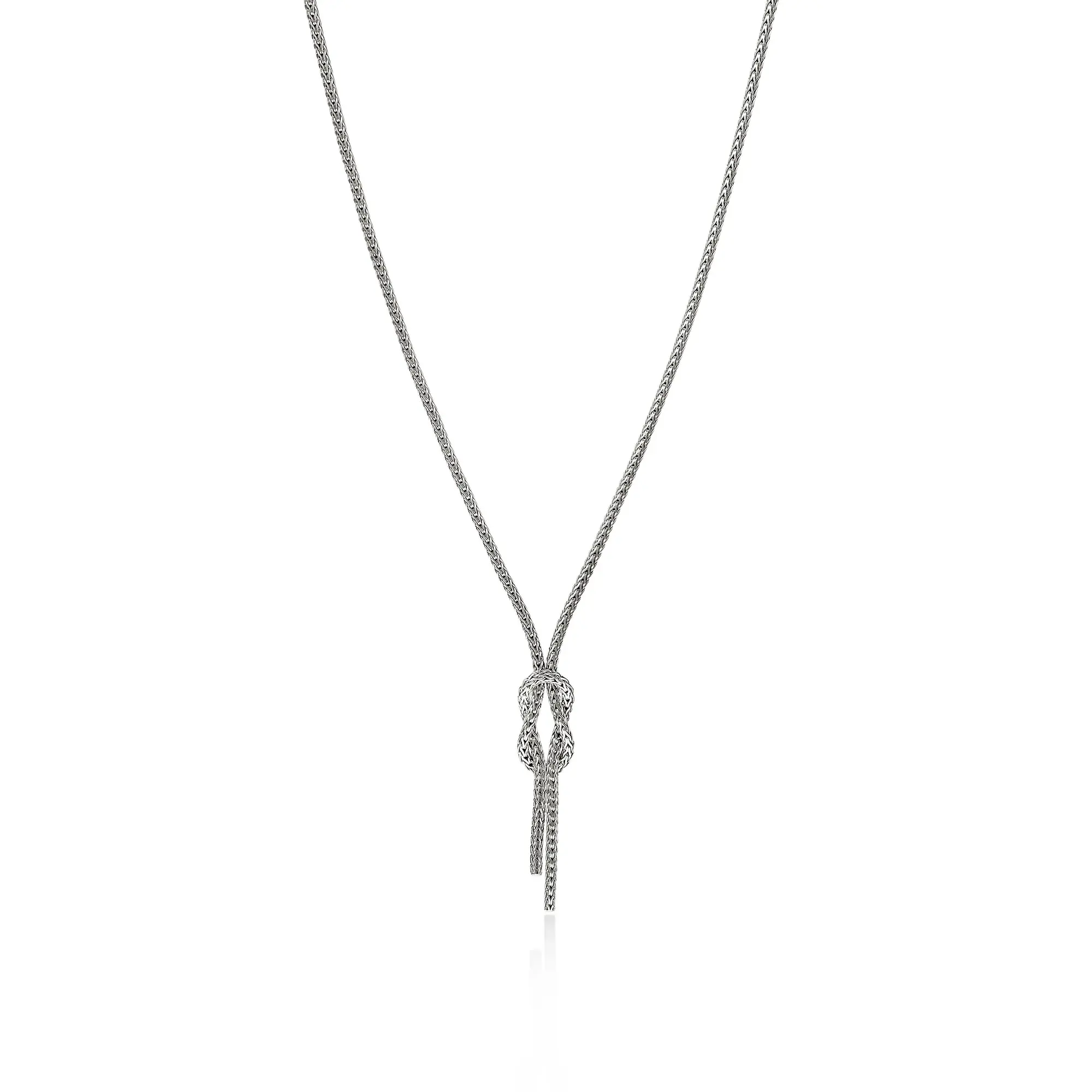 Collier Love Knot arg 16-18po