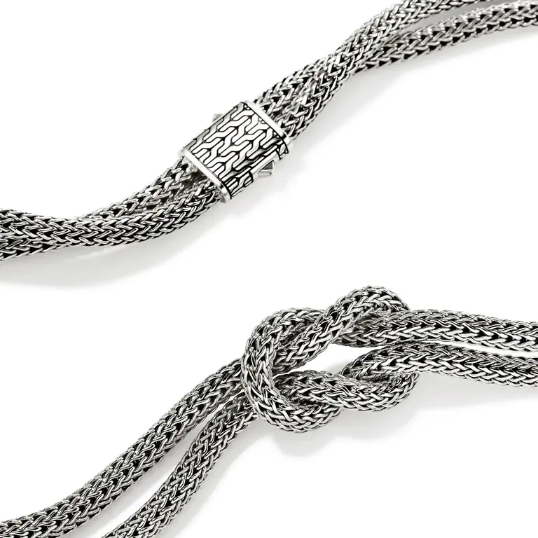 John Hardy Collier Love Knot XS argent
